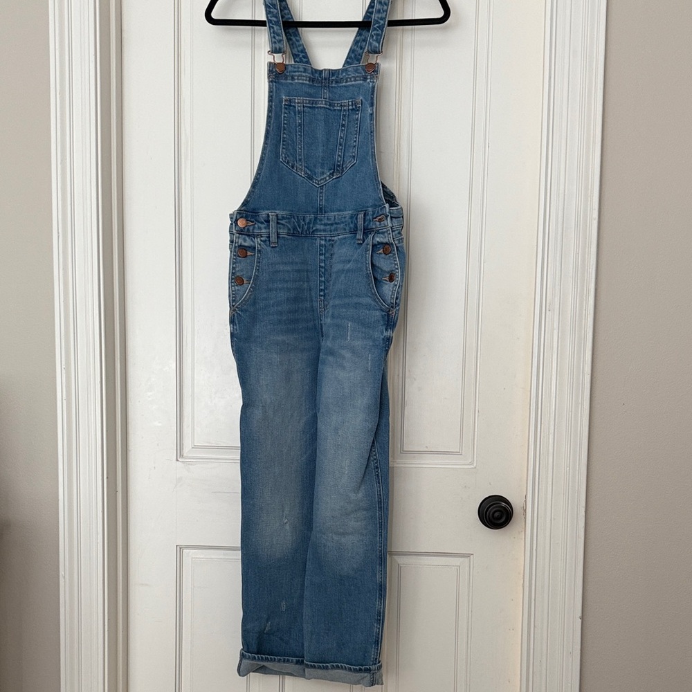 Old Navy Blue Denim Women Jeans Overalls